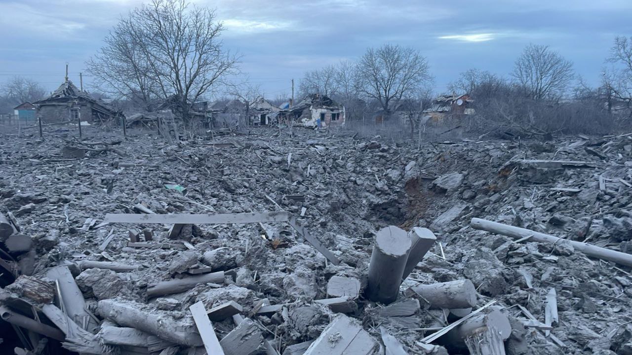 Ракетная атака по Покровскому району